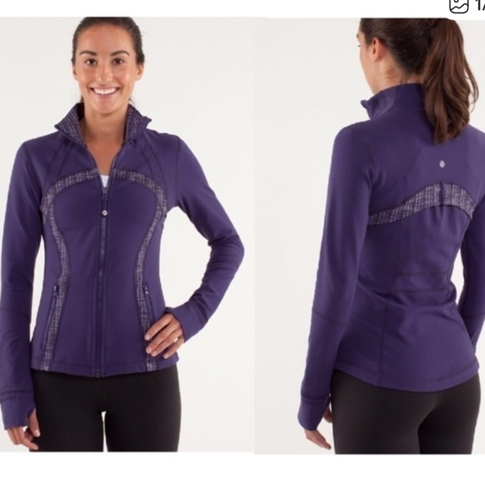 lululemon athletica Women's Utility Jacket - Deep Purple